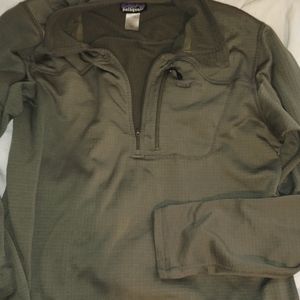 Patagonia Men's Fleece Pullover - Sage - Large